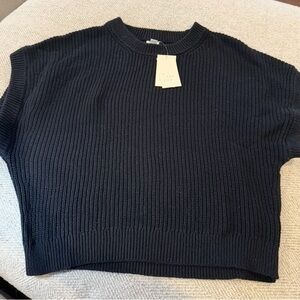 a new day Women's Black Crew Neck Sweater